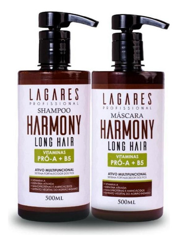 Shampoo E Máscara Harmony Long Hair