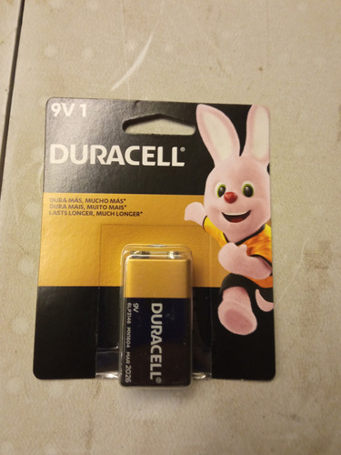 Baterías Alcalinas Duracell Blíster 9v