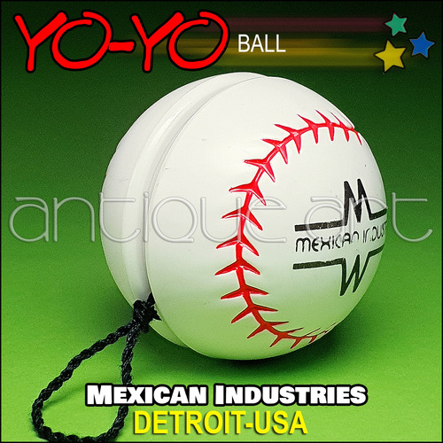 A64 Yo-yo Ball Vintage Mexican Coleccion Pelota Baseball