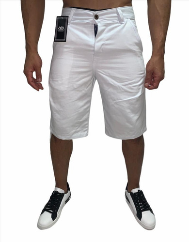 bermuda preta destroyed masculina