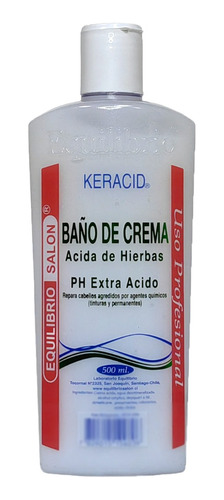 Kit X4 Baño De Crema Acida De Hierba Ph Extra Acido