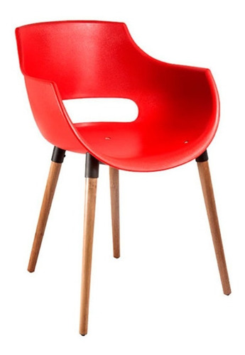Imagen 3 de 5 de Silla De Comedor Frida Wood Colors