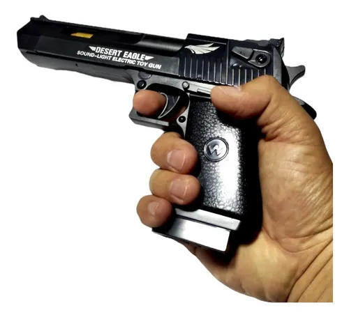 Pistola Toy que Atira Dardos E projéteis de plástico Desert Eagle