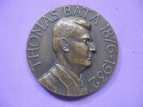 Medalla Thomas Bata 1876 - 1932. Tomas