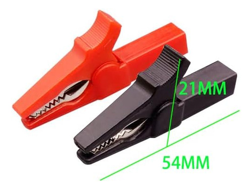 Clips De Cocodrilo De Batería, Abrazaderas De Cargador...
