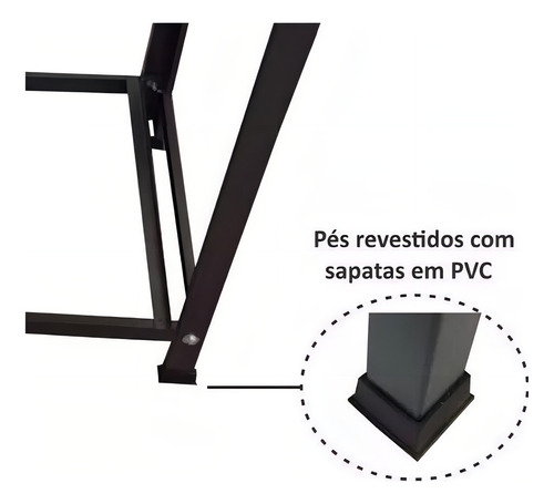 Fogão Industrial 4 Bocas Inox A Gás 30x30 Misto B/pressão P5 Cor Prateado