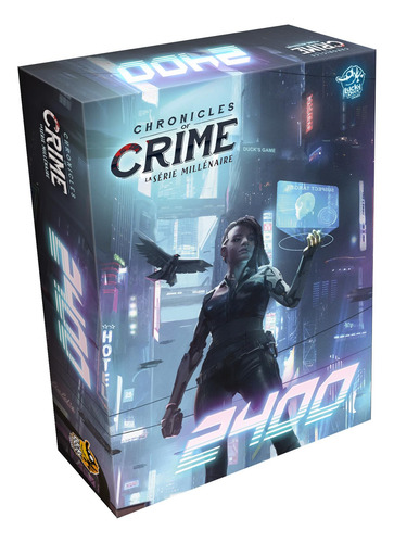 Juego De Mesa Cronicas Crimen 2400 (en Frances) Artesanal