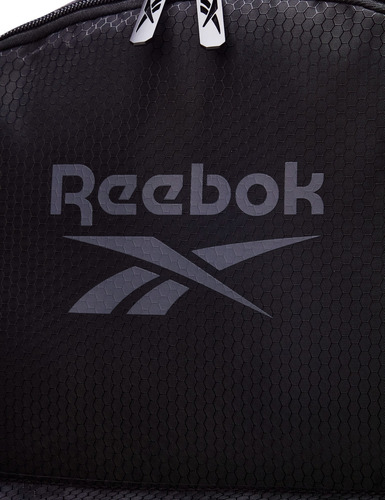 Mochila Adulto Reebok Element Preta E Cinza - Ruh4