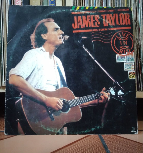 Lp Vinil James Taylor Live In Rio