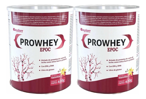 Prowhey Epoc 420g Pack X2 - g a $218