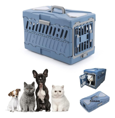 Transportadora Plegable De Perro Gato, Transportín Grande