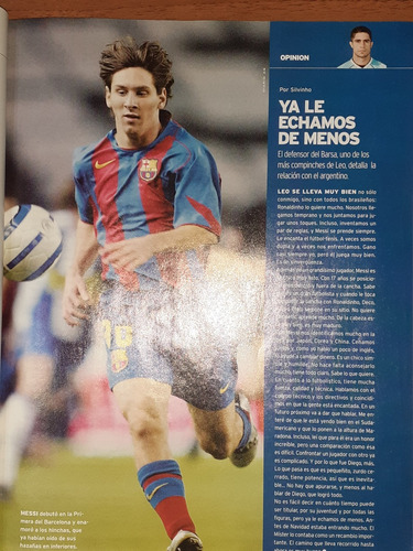 Revista El Gráfico 02/2005una Historia Del Más Grande Messi