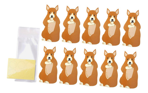 10 Pçs Saco De Embalagem De Biscoitos Sacos De Canguru