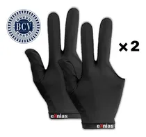 Comprar Pack De 2 Guantes Guantines De Pool Billar Lycra