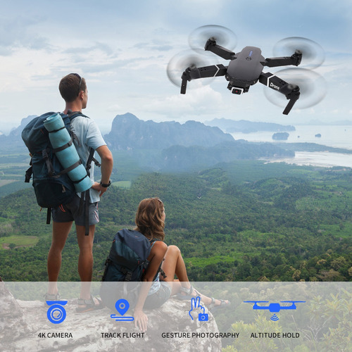 Ls-e525 Rc Drone Con Cámara 4k Wifi Fpv Drone