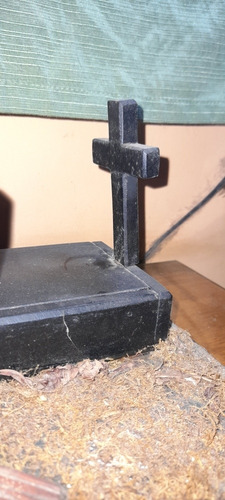 Figura San La Muerte Tallado En Madera Tridimensional (Usado)