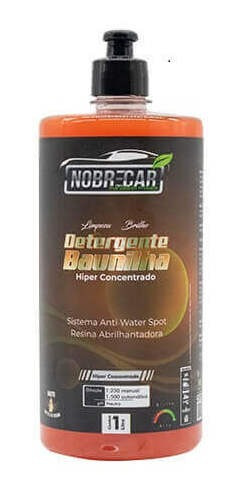 Detergente Baunilha - Shampoo Hiper Concentrado 1lt Nobrecar