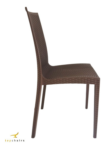 Cadeira Rattan Kit Com 10