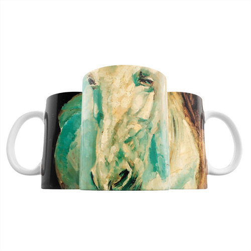 Taza El Caballo Blanco Gazelle - Henri De Toulouse-lautrec