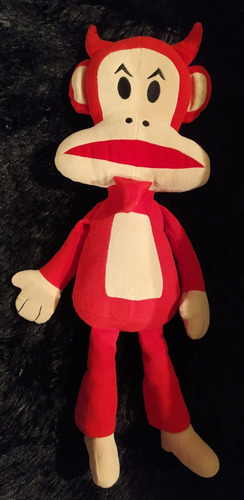 Peluche Rojo De Julius De Paul Frank, Mide 54cm De Largo