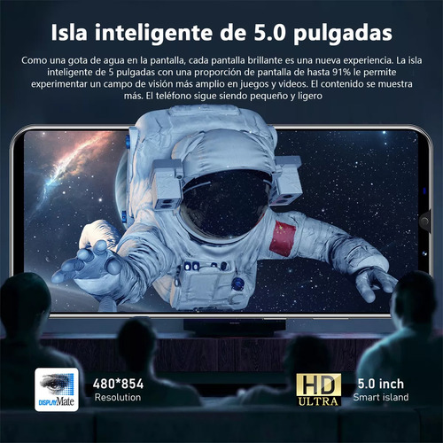 Android Celulares M6 Pro 5.0 Pulgadas Barato Ram1gb Y Rom8gb