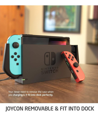Funda Acoplable Mumba Para Nintendo Switch (negra)