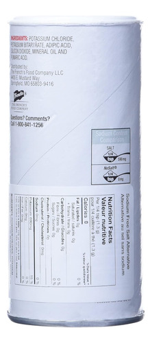 Nosalt Sustituto De Sal Libre De Sodio Original 311 Gr
