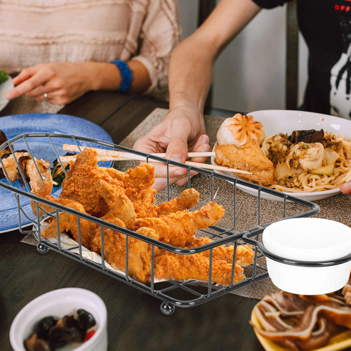 1 Juego De Cestas Para Aperitivos Con Forma De Barco Para Pa