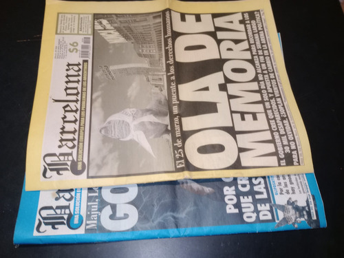 Pack 2 Ejemplares Revista Barcelona Año 8 Num 200 208