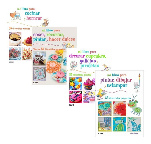 Colección - Mi Libro Para Niños Con 4 Títulos