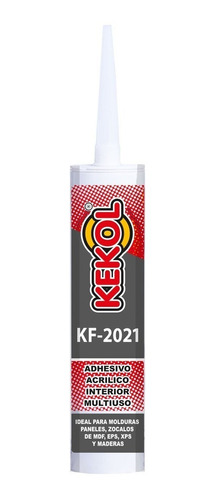 Adhesivo Montaje Kekol Kf2021 380g  Ideal P/zócalos/molduras