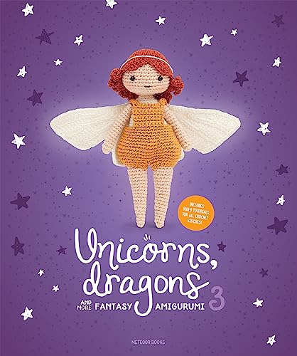 Book : Unicorns, Dragons And More Fantasy Amigurumi 3 Bring