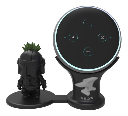 Soporte Mini Maceta The Mandalorian Echo Para Echo Dot 3°gen