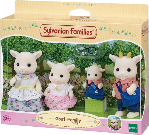 Familia De 4 Cabras Sylvanian Families