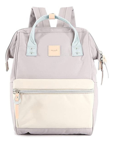 Mochila Himawari Tipo Urbana Legitima Color Lavanda Beige Yverde