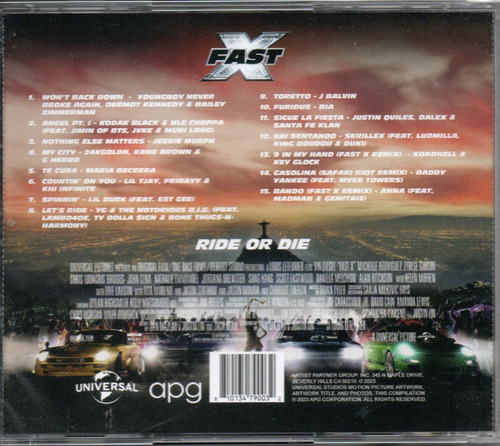 Fast X Fast & Furious Nuevo Daddy Yankee J Balvin Bts Karol