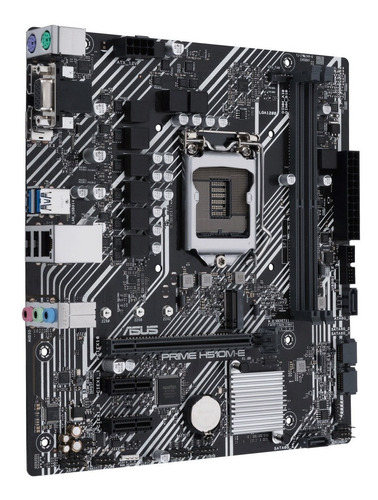 Motherboard Asus Prime H510m-e Intel 10ma Lga 1200 Ddr4 M.2 Color Negro