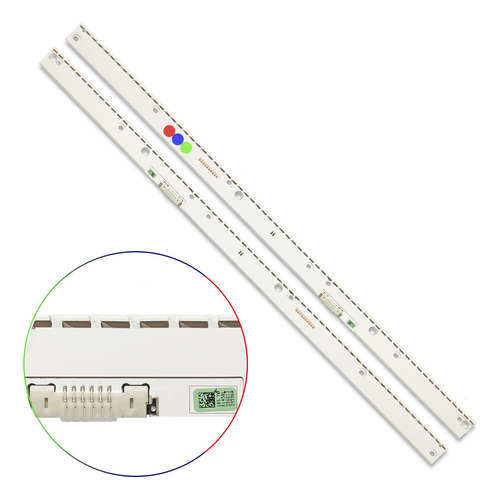 Set Tiras Leds Para Tv Samsung 55 / 55mu6500 55mu6400