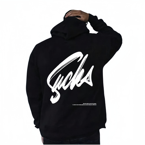 Sudadera Para Hombre De Manga Larga Popular Avanzado Hoodie