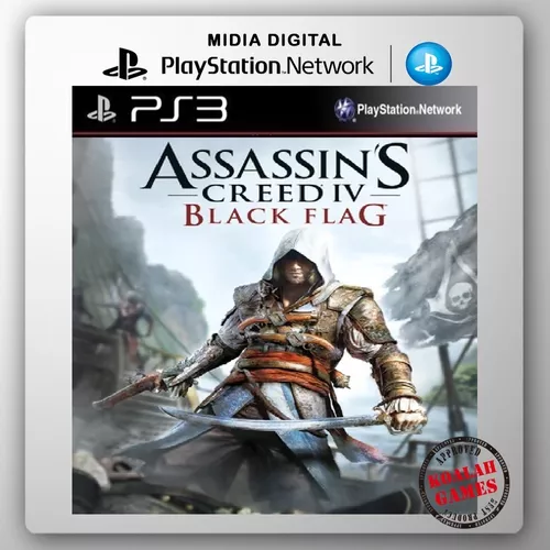 assassins creed black flag dublado para ps3 em mídia digital