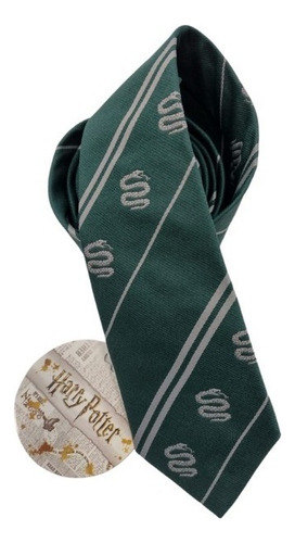 Corbata Slytherin - Harry Potter Color Verde