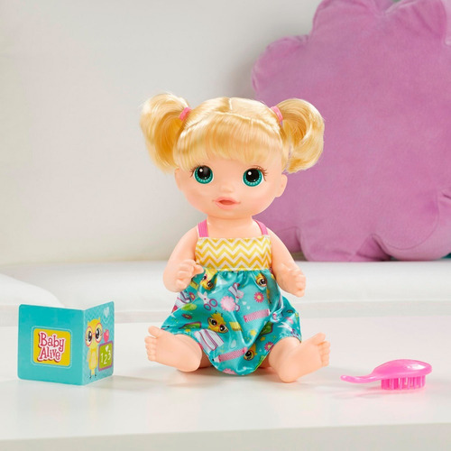 Boneca Baby Alive Escolinha Loira Hasbro B7223