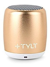 Tirador Mini Boom Bluetooth Altavoz (gold) 3w Salida Nyjpr