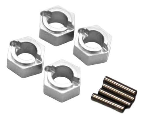 Kit De 4 Adaptadores De Cubo Hexagonal Duraderos Para VehĂcu
