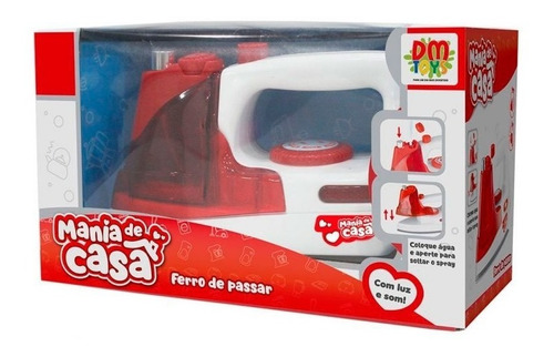 Ferro De Passar Infantil Mania De Casa - Dm Toys