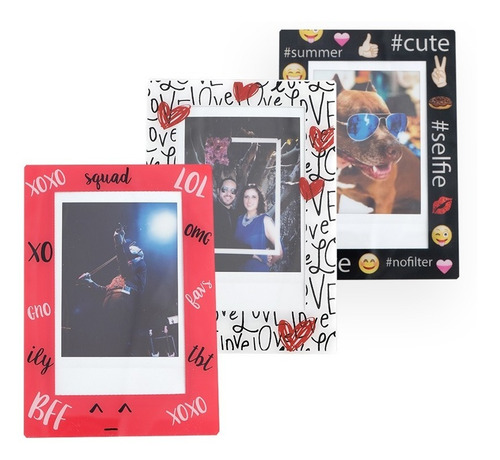 Imagen 2 de 5 de Fujifilm Película Instax Mini 10 Fotos + Marcos