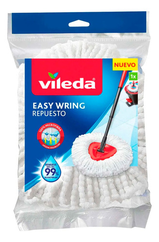 Repuesto De Trapeador Vileda Easy Wring 100% Microfibra