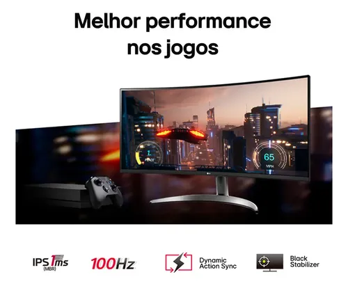 Monitor LG UltraWide - Tela IPS de 29