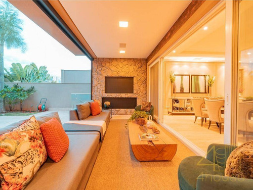 Imagem 5 de 30 de 18 Do Forte Residencial. Casa De Condomínio À Venda, 597 M², Fino Acabamento, Varanda Gourmet, Piscina, 5 Suítes E 4 Vagas. - Ca0604