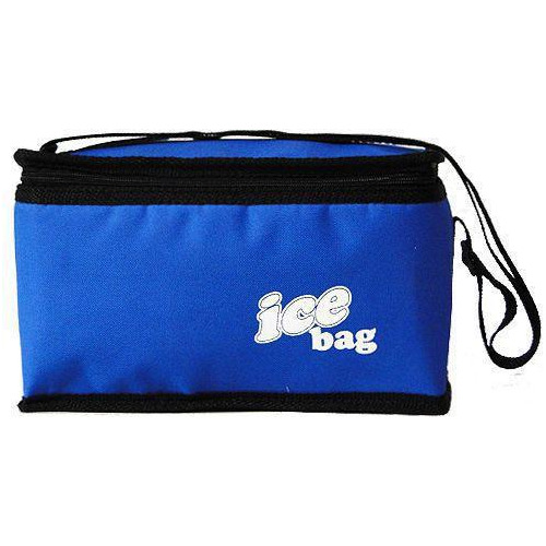 Bolsa Semi Térmica Ice Bag 6 Lts Cor:azul